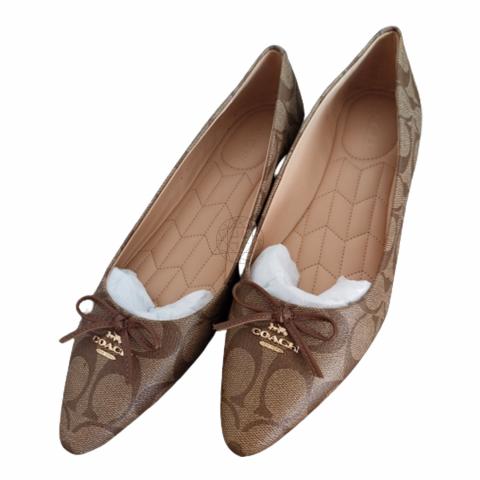 Coach flats hot sale on sale